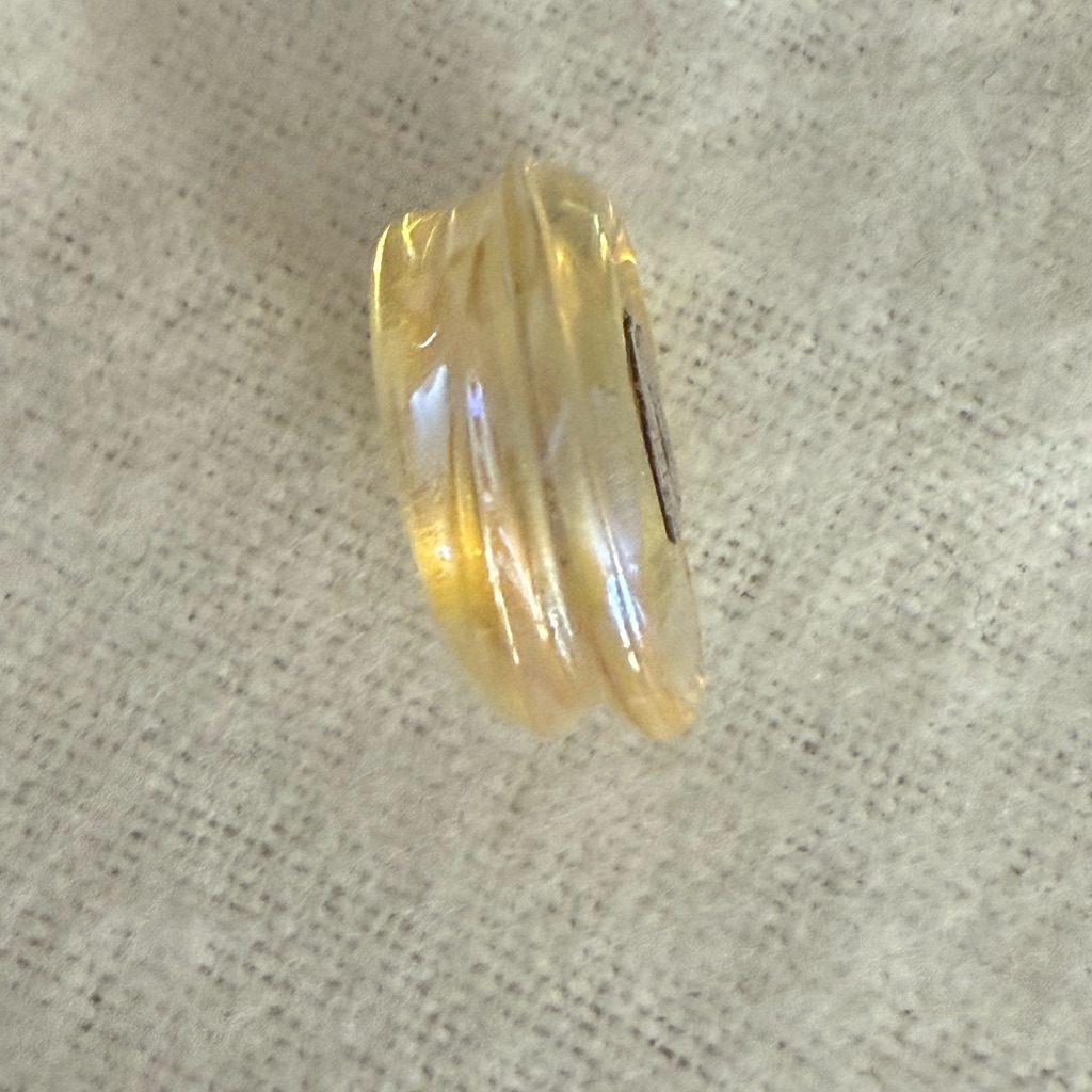 Authentic Trollbeads Murano Glass Beads Charms Yellow